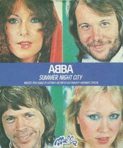 ABBA - Summer Night City (7", Single) (Very Good Plus (VG+))