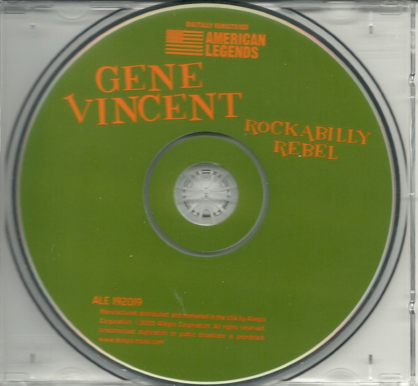 Gene Vincent - Rockabilly Rebel (CD, Album, Comp, RM) (Mint (M)) - Image 4