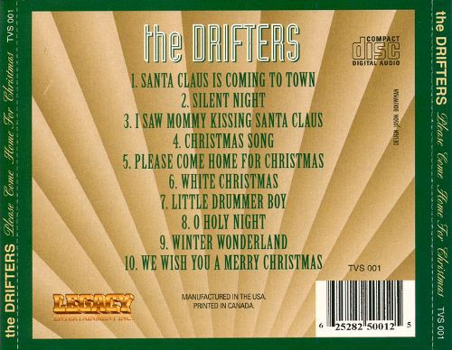 The Drifters - Please Come Home For Christmas (CD, Album) (Near Mint (NM or M-)) - Image 2