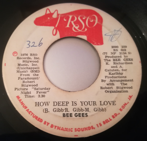 Bee Gees - How Deep Is Your Love (7", Single) (Very Good (VG))