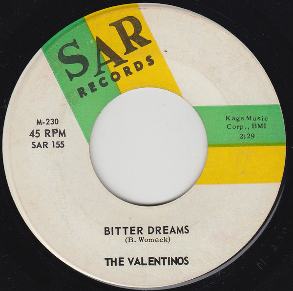 Valentinos - Everybody Wants To Fall In Love / Bitter Dreams (7") (Near Mint (NM or M-)) - Image 2