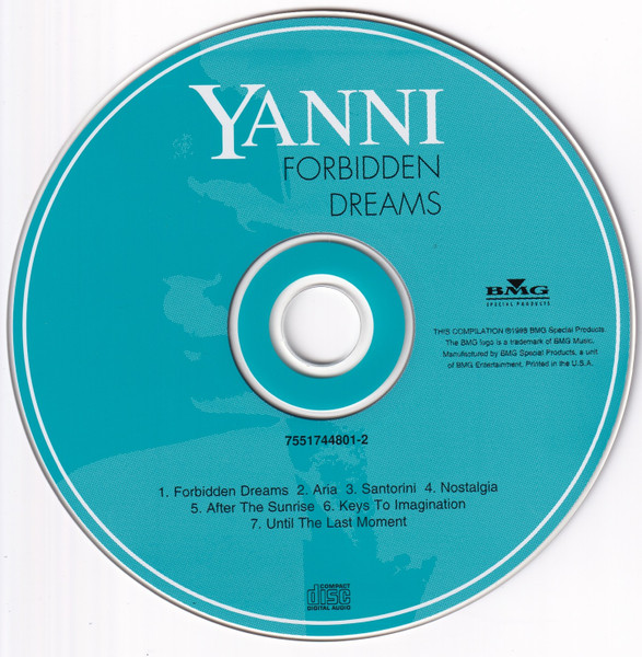 Yanni (2) - Forbidden Dreams - The Encore Collection Vol. 2 (CD, Comp) (Near Mint (NM or M-)) - Image 4