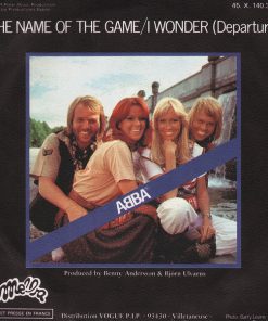 Alternative view of ABBA - The Name Of The Game / I Wonder (Departure) (7", Single) (Very Good Plus (VG+))