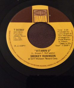 Smokey Robinson - Vitamin U (7", Single, Promo) (Very Good Plus (VG+))