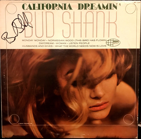 Bud Shank - California Dreamin' (LP, Album, Mono) (Near Mint (NM or M-))