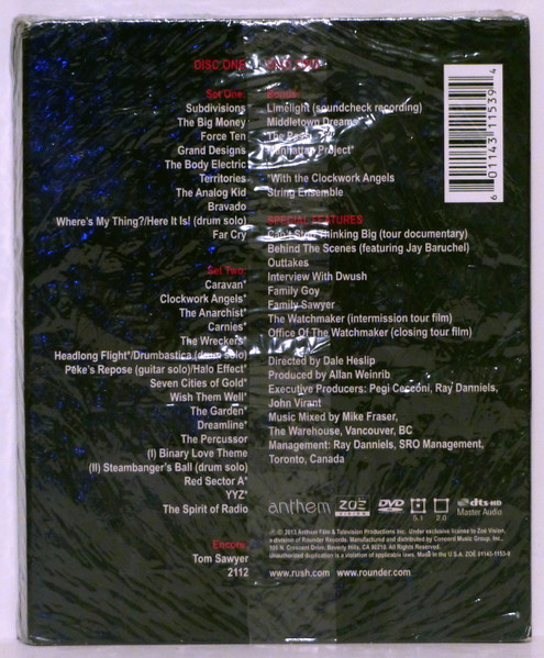 Rush - Clockwork Angels Tour (2xDVD-V) (Mint (M)) - Image 2