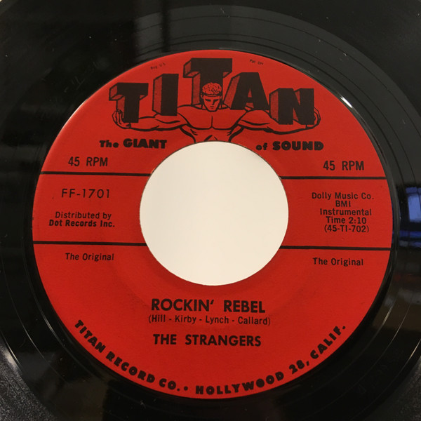 The Strangers (4) - The Caterpillar Crawl / Rockin' Rebel (7", Single, RE) (Very Good Plus (VG+))