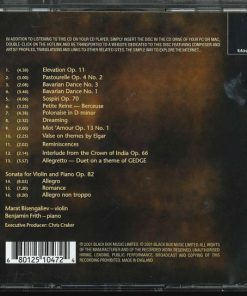 Alternative view of Marat Bisengaliev, Benjamin Frith, Elgar* - Re-Discovered Works For Violin (CD, Album) (Near Mint (NM or M-))