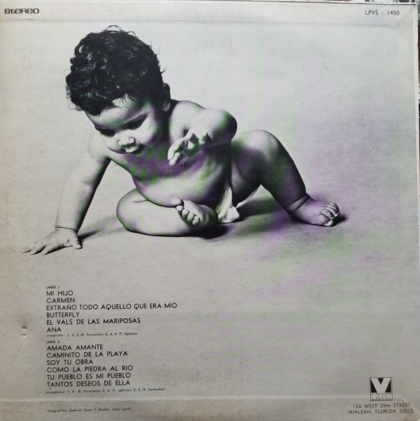 Danny Rivera - Danny Rivera (LP, Album) (Near Mint (NM or M-)) - Image 2