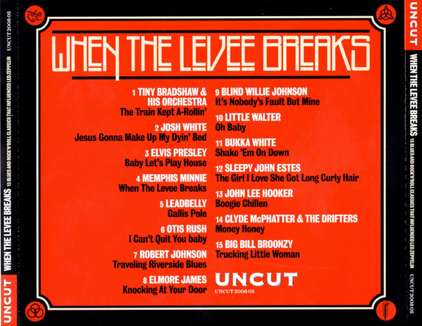 Various - When The Levee Breaks (15 Classic Tracks That Inspired Led Zeppelin) (CD, Comp, Jew) (Near Mint (NM or M-)) - Image 2