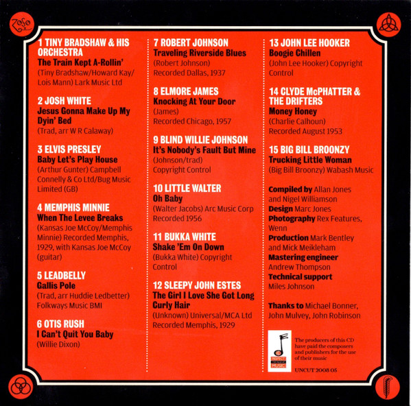 Various - When The Levee Breaks (15 Classic Tracks That Inspired Led Zeppelin) (CD, Comp, Jew) (Near Mint (NM or M-)) - Image 5
