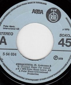 ABBA - Chiquitita c/w Lovelight (7", Single, RP, 5th) (Very Good Plus (VG+)) - Image 3