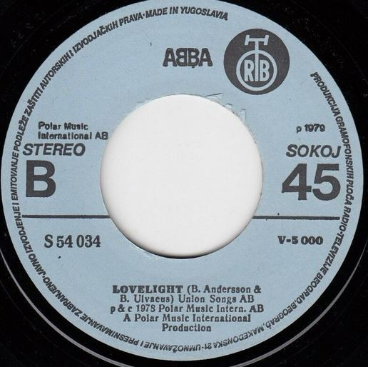 ABBA - Chiquitita c/w Lovelight (7", Single, RP, 5th) (Very Good Plus (VG+)) - Image 4