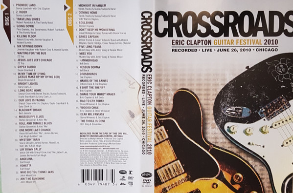 Eric Clapton - Crossroads (Eric Clapton Guitar Festival 2010) (2xDVD-V, DTS) (Mint (M)) - Image 4