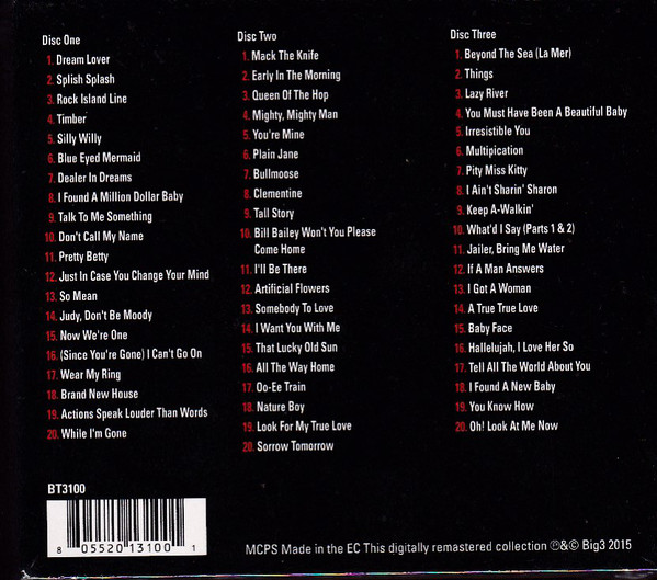Bobby Darin - The Absolutely Essential 3 CD Collection (3xCD, Comp, RM) (Mint (M)) - Image 2