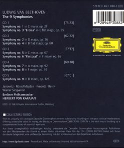 Alternative view of Beethoven* : Berliner Philharmoniker, Herbert von Karajan - The 9 Symphonies (Box, RE + 5xCD, Comp, RE, RM) (Near Mint (NM or M-))