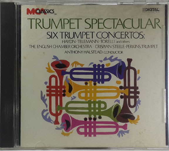 Crispian Steele-Perkins, Anthony Halstead, English Chamber Orchestra - Trumpet Spectacular, Six Trumpet Concertos (CD) (Near Mint (NM or M-))