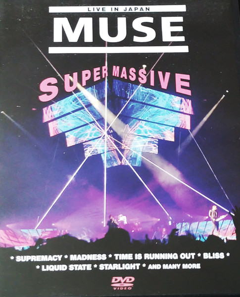 Muse - Supermassive Live In Japan (DVD-V, Unofficial, Dol) (Mint (M))