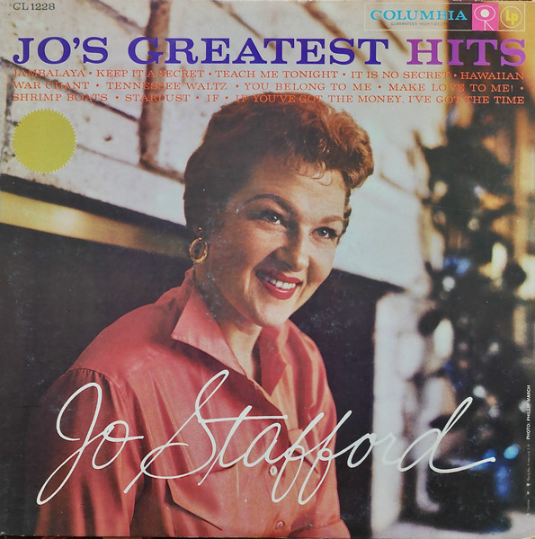 Jo Stafford - Jo's Greatest Hits (LP, Comp) (Very Good Plus (VG+))