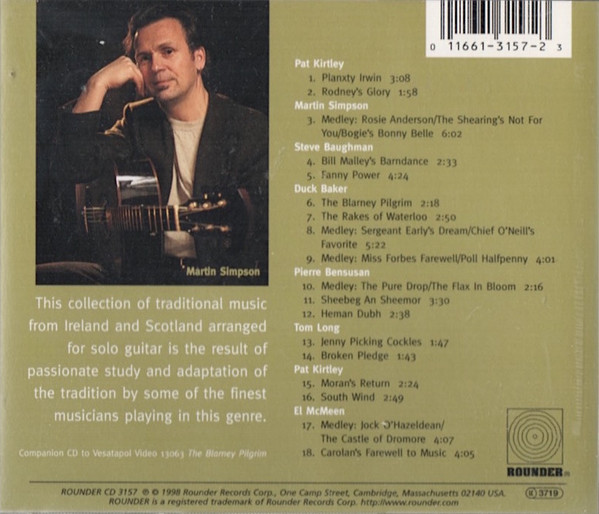 Various - The Blarney Pilgrim (Celtic Fingerstyle Guitar) (CD, Album) (Near Mint (NM or M-)) - Image 2