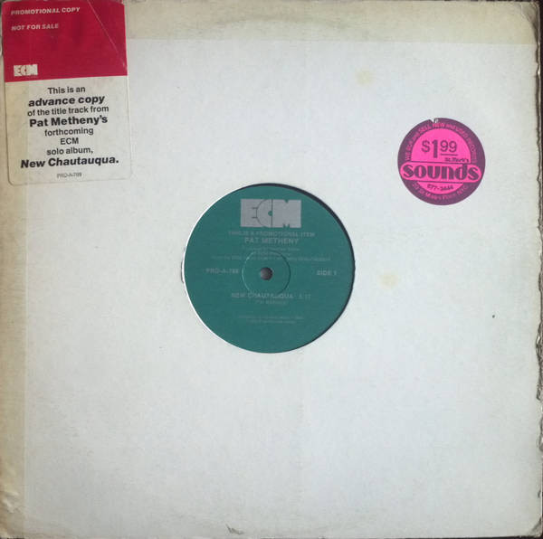 Pat Metheny - New Chautauqua (12", Advance, Promo) (Very Good Plus (VG+))