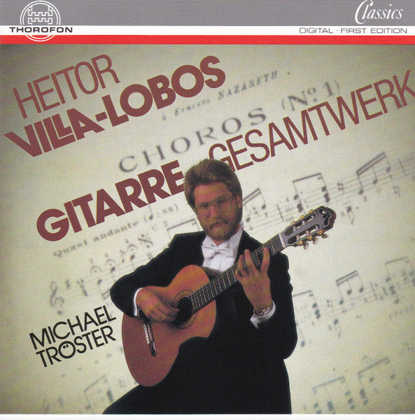 Heitor Villa-Lobos, Michael Tröster - Gitarre Gesamtwerk (CD, Album) (Near Mint (NM or M-))
