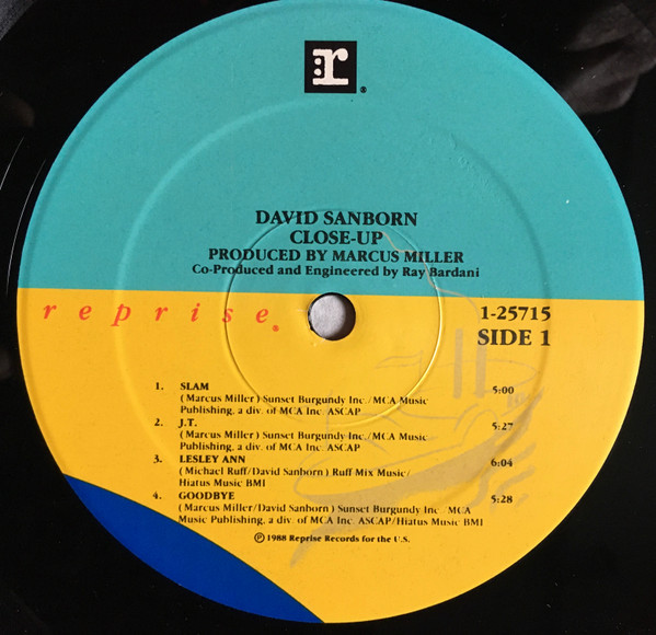 David Sanborn - Close-Up (LP, Album, Spe) (Very Good Plus (VG+)) - Image 5