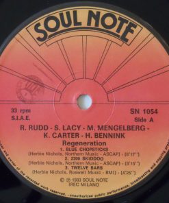 Roswell Rudd - Steve Lacy - Misha Mengelberg - Kent Carter - Han Bennink - Regeneration (LP, Album) (Near Mint (NM or M-)) - Image 3