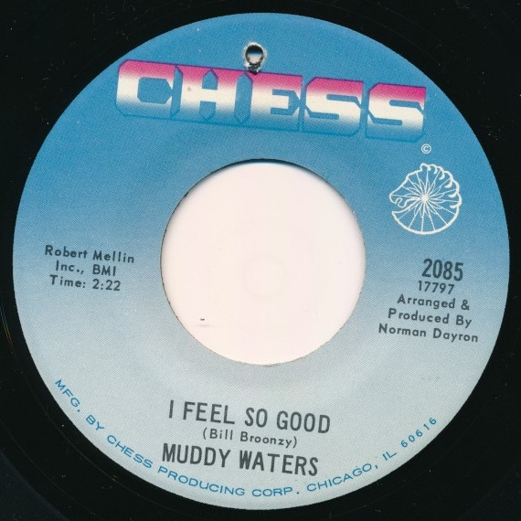 Muddy Waters - I Feel So Good / Going Home (7") (Very Good Plus (VG+))