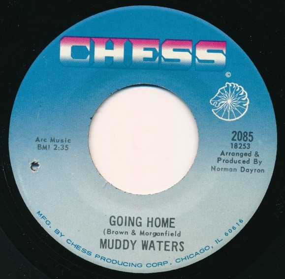 Muddy Waters - I Feel So Good / Going Home (7") (Very Good Plus (VG+)) - Image 2