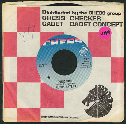 Muddy Waters - I Feel So Good / Going Home (7") (Very Good Plus (VG+)) - Image 4