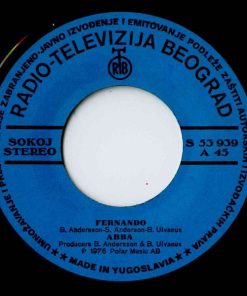 ABBA - Fernando (7", Single, Blu) (Very Good Plus (VG+)) - Image 3
