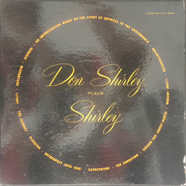 Don Shirley - Don Shirley Plays Shirley (LP, Album, Mono) (Very Good Plus (VG+))