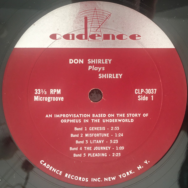 Don Shirley - Don Shirley Plays Shirley (LP, Album, Mono) (Very Good Plus (VG+)) - Image 3