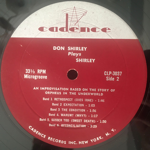 Don Shirley - Don Shirley Plays Shirley (LP, Album, Mono) (Very Good Plus (VG+)) - Image 4