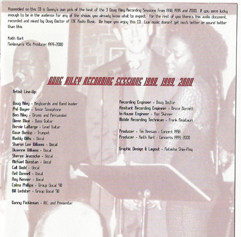 Doug Riley - Finkleman's 45s (CD, Comp) (Near Mint (NM or M-)) - Image 5