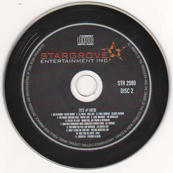 Various - #1 Hits! 70's (2xCD, Comp) (Mint (M)) - Image 4