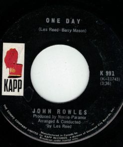 John Rowles - One Day (7", Single) (Very Good (VG))