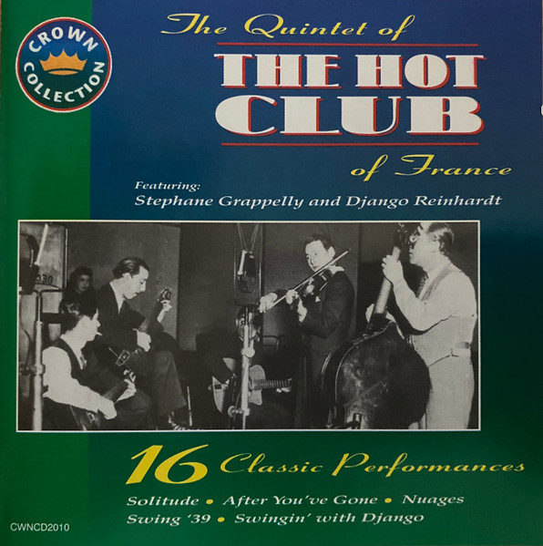 The Quintet Of The Hot Club Of France* - The Quintet Of The Hot Club Of France (CD, Comp) (Near Mint (NM or M-))