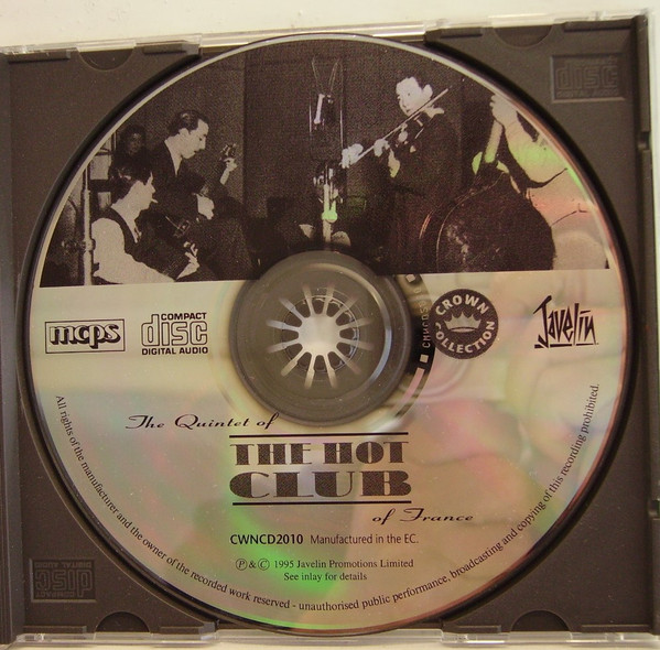 The Quintet Of The Hot Club Of France* - The Quintet Of The Hot Club Of France (CD, Comp) (Near Mint (NM or M-)) - Image 5