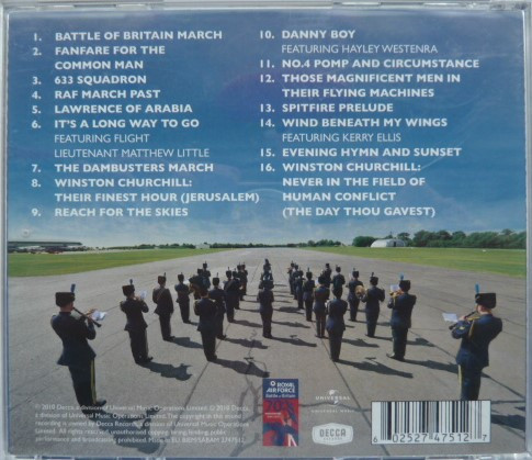 The Central Band Of The Royal Air Force - Reach For The Skies (CD, Album) (Near Mint (NM or M-)) - Image 2