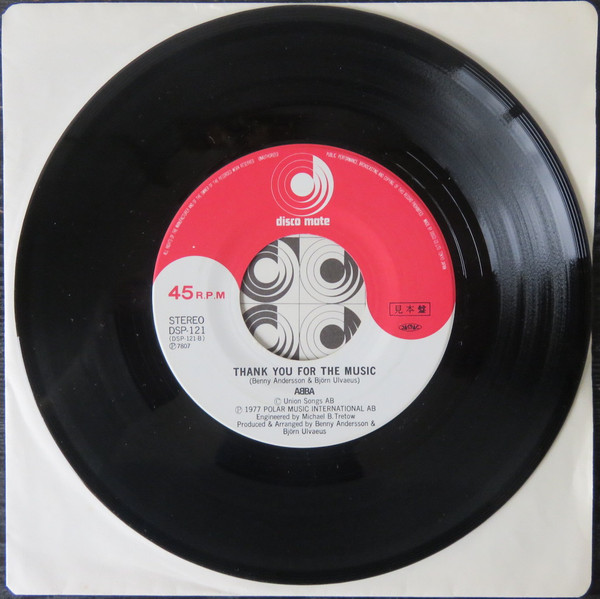 ABBA - Eagle / Thank You For The Music (7", Single, Promo) (Near Mint (NM or M-)) - Image 4