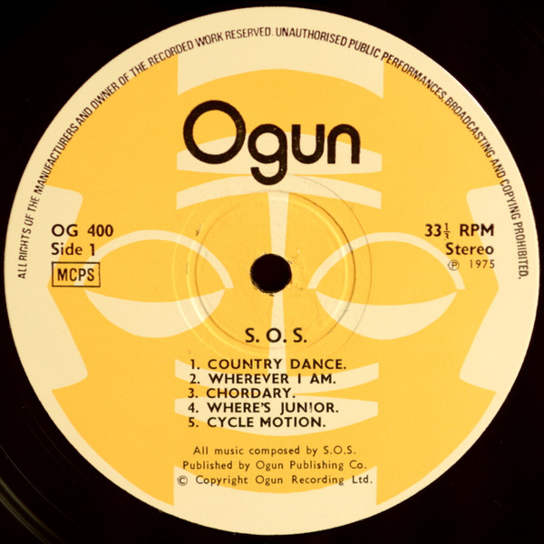 S. O. S. - S. O. S. (LP, Album) (Near Mint (NM or M-)) - Image 3
