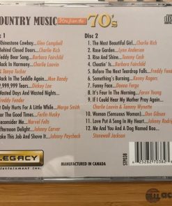 Alternative view of Various - Country Music Hits From The 70's (2xCD, Comp) (Mint (M))
