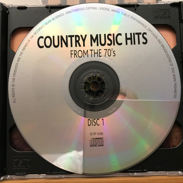 Various - Country Music Hits From The 70's (2xCD, Comp) (Mint (M)) - Image 3