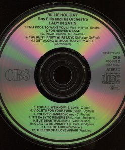 Billie Holiday, Ray Ellis And His Orchestra - Lady In Satin (CD, Album, RE, RM) (Near Mint (NM or M-)) - Image 3
