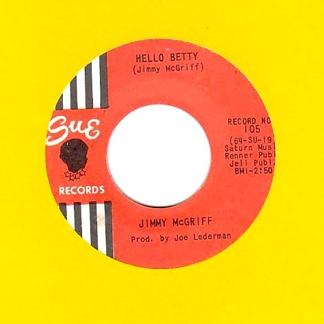 Jimmy McGriff - Hello Betty / Close Your Eyes (7") (Very Good Plus (VG+))