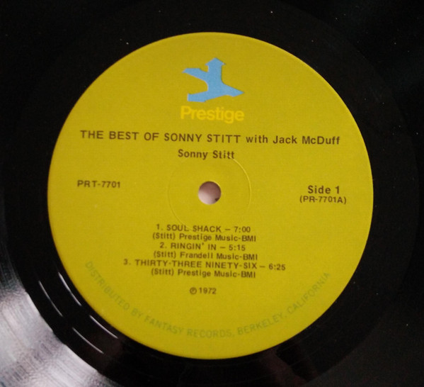 Sonny Stitt - The Best Of Sonny Stitt With Brother Jack McDuff (LP, Comp, Ind) (Near Mint (NM or M-)) - Image 3