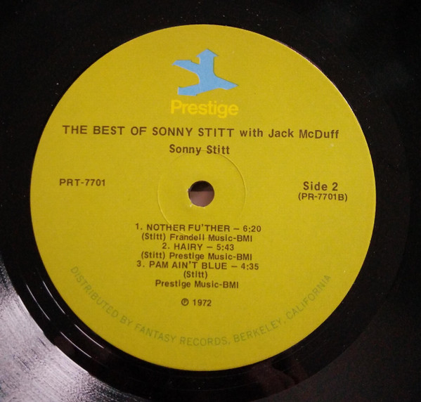 Sonny Stitt - The Best Of Sonny Stitt With Brother Jack McDuff (LP, Comp, Ind) (Near Mint (NM or M-)) - Image 4