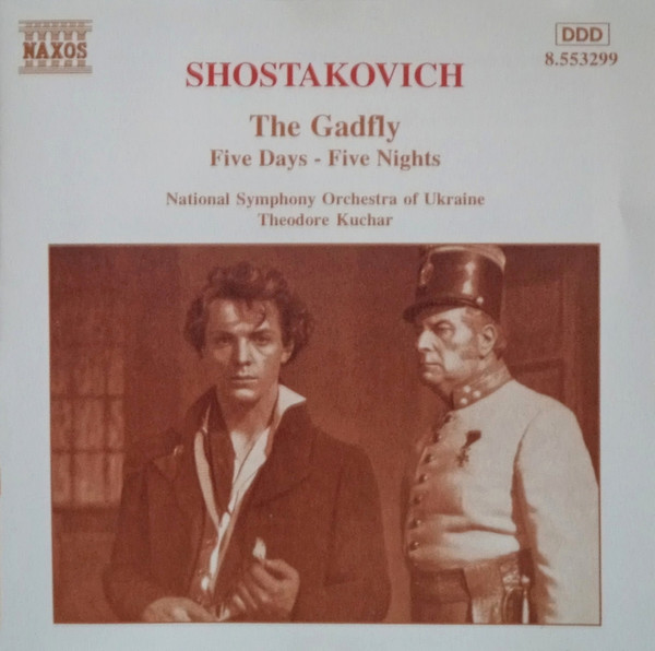 Shostakovich*, National Symphony Orchestra Of Ukraine, Theodore Kuchar - The Gadfly / Five Days - Five Nights (CD, Album) (Near Mint (NM or M-))